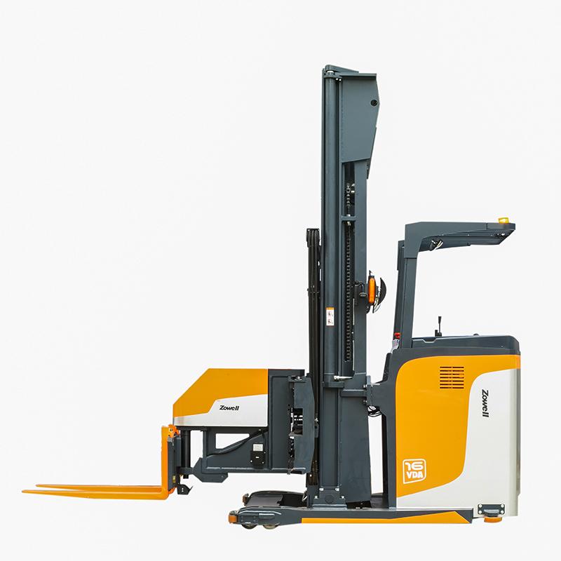 Zowell VDA216 1.6 Ton Ray Kılavuzlu Man-Down Dar Koridor Makinesi